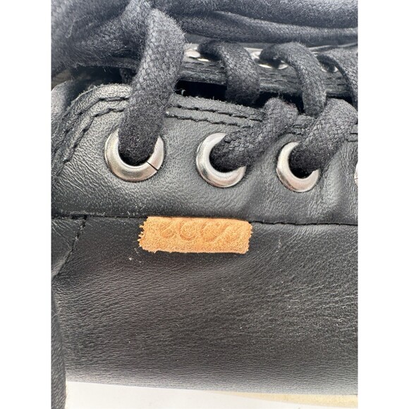 Ecco Sneakers Soft 7 Low Womens Size 9-9.5 Black Casual Walking Lace Up Shoes - Picture 9 of 16